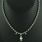 Stunning Amber Colored Aurora Borealis Choker Nec2061