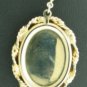 Cameo Set in Twisted Gold Tone Frame on Necklace Nec2088