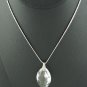 Large Crystal Marquis Cut Necklace Nec2026