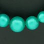 Vibrant Moonglow Green Lucite Necklace Nec2030