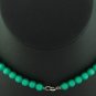 Vibrant Moonglow Green Lucite Necklace Nec2030