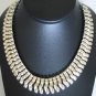 Coro Gold Tone Twist Necklace Nec2069
