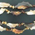 Funky Highly Polished Shell Necklace Nec2096