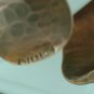 Malta Sterling Copper Coated Wide Stamped Cuff Bracelet Bra1009bc