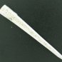 Long Clear Rhinestone Silver Tone Hair Clip Mis2004