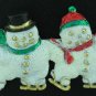 Signed AJC Skating Snowmen Brooch Bro2054