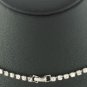 Glitzy Clear Rhinestone Daggle Choker Nec2065