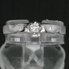 18K White Gold Ring with Natural Diamond