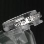 18K White Gold Ring with Natural Diamond