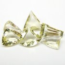 Natural Lamon Quartz 6 pieces / 14.00 ct
