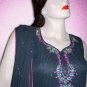 Black with magenta 037