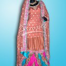 Colorful Peach Gharara 088