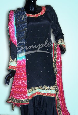 Chunri Black 096