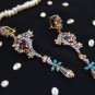 Gold plated Silver Earrings J 02