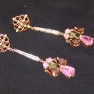 Gold plated Silver Earrings J 52