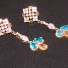 Gold plated Silver Earrings J 08