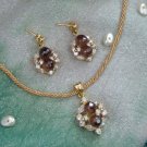 Gold plated Silver Set J 10