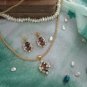 Gold plated Silver Set J 10