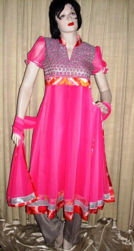 Pink Georgette 0152