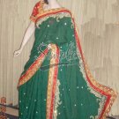 Green Saree 0163
