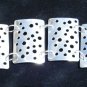 Wide Drilled Bracelet