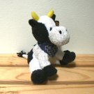 Mini Plush Cow Stuffed Animal Bean Bag Bottom (EC-SAN501) Mini Plush Cow Stuffed Animal Bean Bag Bottom (EC-SAN501)
