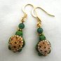 Peruvian Clay Turtle  Earrings