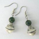 Frog Head Bead Earrings