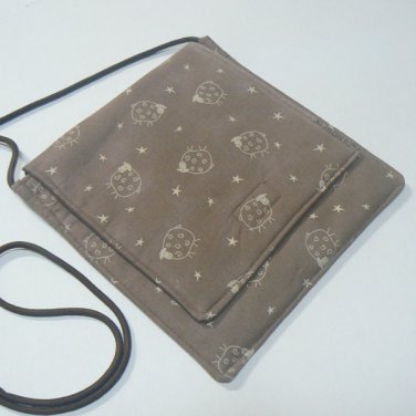 Small Square Purse w/ Primitive Sheep Lamb