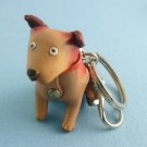 Leather Dog Spuds Pit Bull Key Chain Keychain (EC-KEY201) Leather Dog Spuds Pit Bull Key Chain Keychain (EC-KEY201)