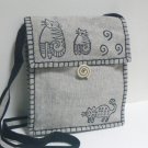 Whimsical Kitty Cats Shoulder Bag Purse – Gray (EC-PUR102) Whimsical Kitty Cats Shoulder Bag Purse – Gray (EC-PUR102)
