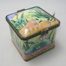 Frog Square Postage Stamp Holder / Dispenser (EC-PBX401)