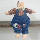Calico Kitty Cat Country Boy Doll (EC-DOL102)