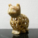 Soap Stone Kitty Cat Figurine (EC-FIG102)