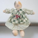 Calico Kitty Cat Country Girl Doll (EC-DOL102)