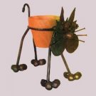 Nuts n Bolts Metal Kitty Cat Plant Holder Planter (EC-PLT101)