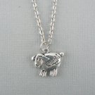 Little Sheep Lamb Ram Silver Necklace Pendant (EC-NEC1101)