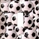 Soccer Balls Single Switchplate New Handcrafted USA