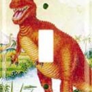 Dinosaurs Single Switchplate Cover New Handcrafted USA