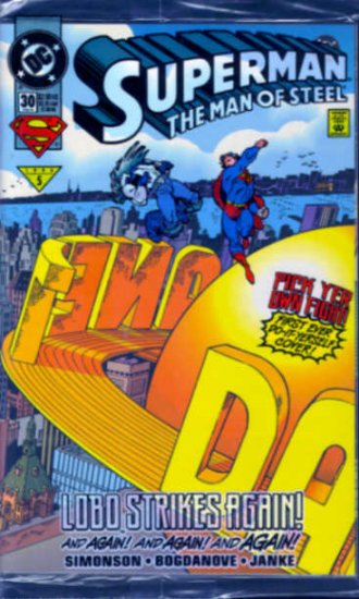 Superman Steel 30 Vinyl + 27 + 29 + 31+ 35 + 36 + 45