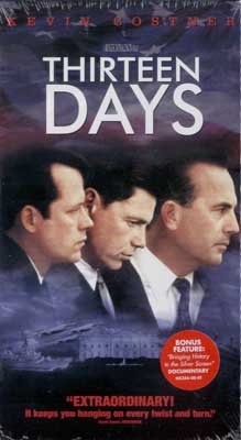 Thirteen Days VHS, new, still factory sealed - Kevin Costner, Bruce Greenwood, Steven Culp
