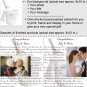 Personalized artwork: champagne design + your photo + your message