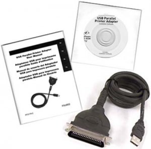 Belkin USB Parallel Printer Adapter Cable with Software and Manual