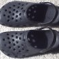 Shoes - crocs type - black - size women's 8/9 - new