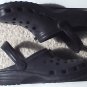 Shoes - crocs type - black - size women's 8/9 - new