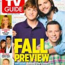 TV Guide magazine - double issue #3065/66, September 12, 2011 - Ashton Kutcher John Cryer cover
