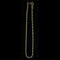 14k gold bracelet - rope style chain