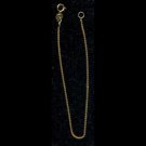 14k gold bracelet - herringbone style chain