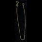 14k gold bracelet - herringbone style chain