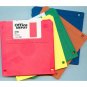Office Depot brand 1.44MB-capacity 2HD floppy diskettes, 24, assorted colors, + one BASF